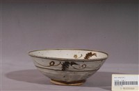 藏品(褐釉福字紋碗)的圖片