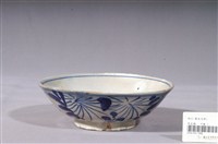 藏品(青花菊花紋碗)的圖片