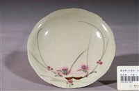 藏品(釉下彩花卉紋花口盤)的圖片