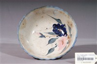 藏品(彩繪花卉紋花口碗)的圖片