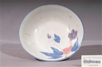藏品(彩繪花卉線紋碗公)的圖片