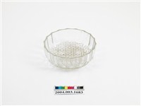 藏品(棋盤格紋玻璃冰碗)的圖片