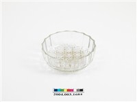 藏品(棋盤格紋玻璃冰碗)的圖片