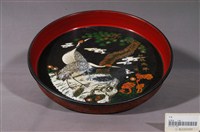 藏品(松鶴延年茶盤)的圖片