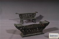 藏品(銅雕雙層座式薦臺)的圖片