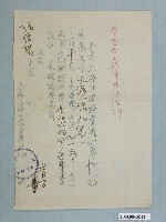 藏品(香港上海日報臺灣分社洽領稿費通知單)的圖片