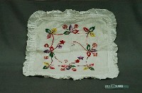藏品(花卉紋方型抱枕套)的圖片