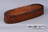 藏品(臺南歸仁窯磚胎橢圓豬槽)的圖片