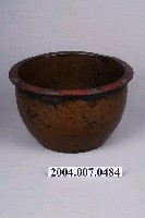 藏品(新竹金煉成窯褐釉角砵)的圖片