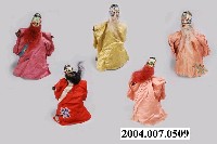 藏品(木雕布袋戲一組)的圖片