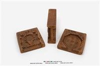 藏品(三塊木組合百年好合糖塔模子組)的圖片