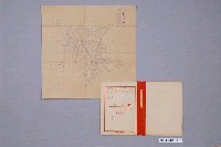 藏品(地籍圖謄本〈六千分一白芒埔圖〉與日本勸業銀行貸款證書)的圖片