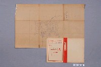 藏品(地籍圖謄本〈六千分一臺斗坑圖〉與日本勸業銀行貸款證書)的圖片