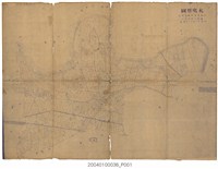 藏品(地籍圖謄本〈六千分一水虞厝圖〉)的圖片