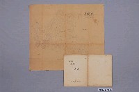 藏品(地籍圖謄本〈六千分一盧厝圖〉與日本勸業銀行貸款證書)的圖片