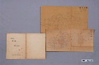 藏品(地籍圖謄本〈六千分一港子坪圖〉與日本勸業銀行貸款證書)的圖片