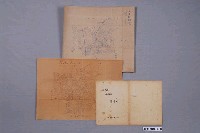 藏品(地籍圖謄本〈六千分一臺斗坑圖〉與日本勸業銀行貸款證書)的圖片