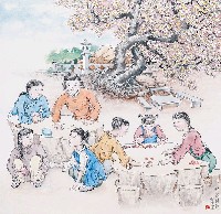 藏品(黃金田繪《往日的情懷》)的圖片