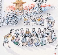 藏品(黃金田繪《掠貓鼠仔》)的圖片