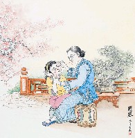 藏品(黃金田繪《開容》)的圖片