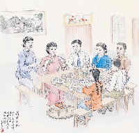 藏品(黃金田繪《新娘出廳》)的圖片