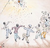 藏品(黃金田繪《考炮城》)的圖片