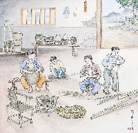 藏品(黃金田繪《竹藝》)的圖片