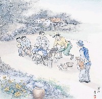 藏品(黃金田繪《閹狗》)的圖片