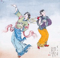 藏品(黃金田繪《七夕又名巧節》)的圖片