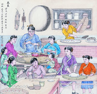 藏品(黃金田繪《冬至》)的圖片