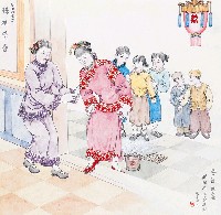 藏品(黃金田繪《過戶碇進大廳》)的圖片