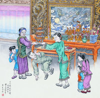 藏品(黃金田繪《十六歲成年禮》)的圖片