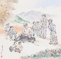 藏品(黃金田繪《牝豬閹割》)的圖片