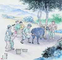 藏品(黃金田繪《水閹後需浸水一個月》)的圖片