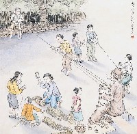 藏品(黃金田繪《同心協力三合一》)的圖片