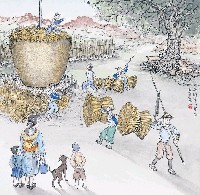 藏品(黃金田繪《砌稻草「草垺」》)的圖片