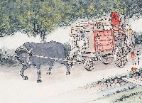 藏品(黃金田繪《嫁妝一牛車》)的圖片