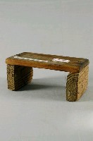 藏品(長方小木凳)的圖片