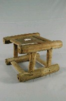 藏品(竹製方形矮凳)的圖片