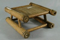 藏品(竹製方形矮凳)的圖片