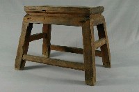 藏品(束腰小木凳)的圖片