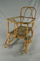 藏品(籐製雙童座方椅)的圖片