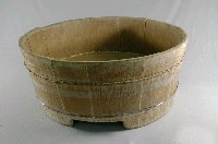 藏品(木製洗衣盆)的圖片