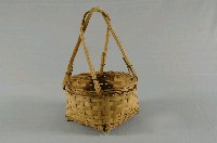 藏品(臺東竹編手提皂籃)的圖片