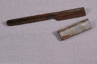 藏品(鐵柄直式剃刀附刀套)的圖片