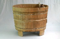 藏品(橢圓木製浴桶)的圖片