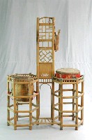 藏品(樂器1組含鑼鼓架)的圖片