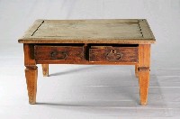 藏品(洋風帶抽屜座卓)的圖片