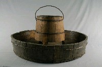 藏品(木製豬槽)的圖片