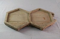 藏品(雙六角磚木模)的圖片